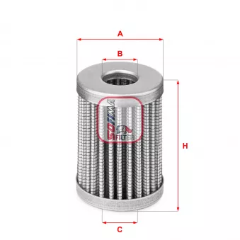 Filtre à carburant SOFIMA S 6005 G