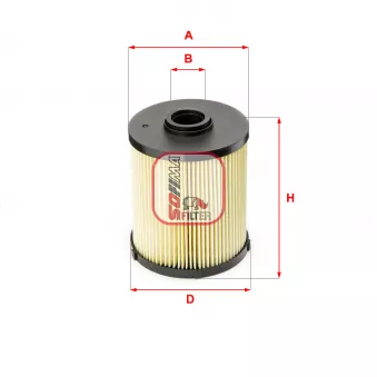 Filtre à carburant SOFIMA S 6006 NE