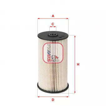 Filtre à carburant SOFIMA S 6007 NE