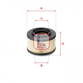 Filtre à carburant SOFIMA S 6013 NE