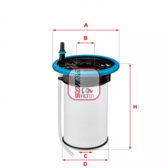 Filtre à carburant SOFIMA S 6052 NE