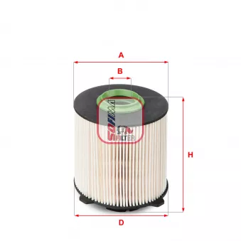 Filtre à carburant SOFIMA S 6058 NE