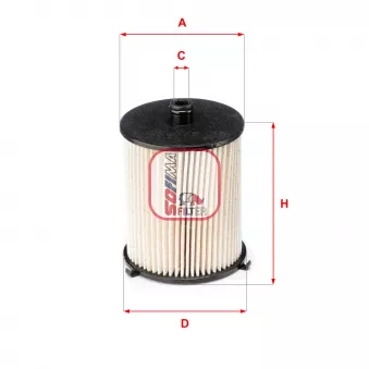 Filtre à carburant SOFIMA S 6073 NE