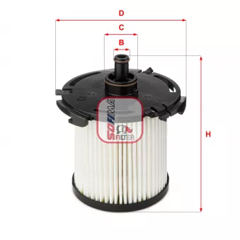 Filtre à carburant SOFIMA S 6074 NE
