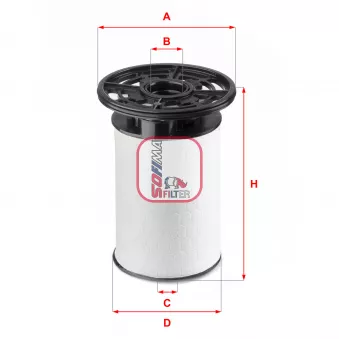 Filtre à carburant SOFIMA S 6076 NE