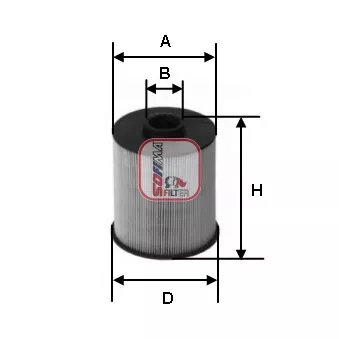Filtre à carburant SOFIMA S 6077 NE