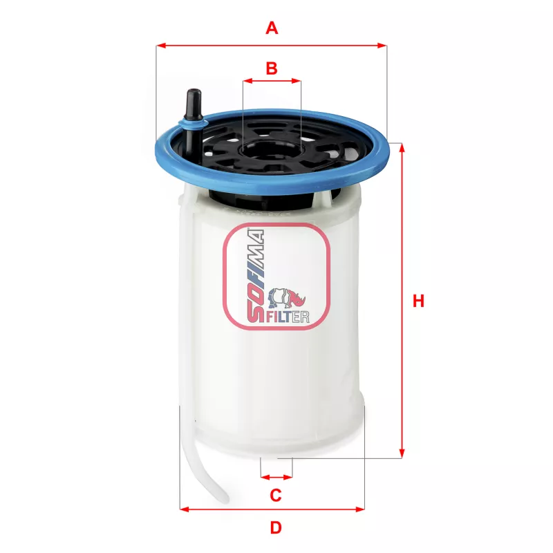 Filtre à carburant SOFIMA S 6079 NE