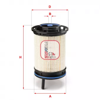 Filtre à carburant SOFIMA S 6130 NE