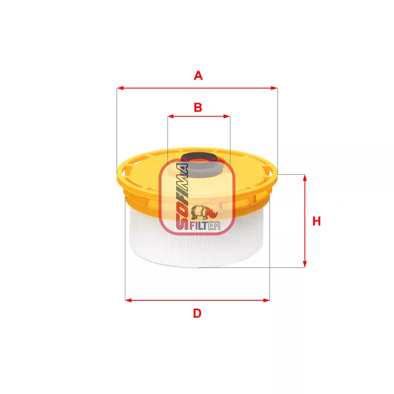 Filtre à carburant SOFIMA S 6138 NE