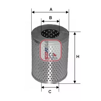 Filtre à carburant SOFIMA S 6181 N
