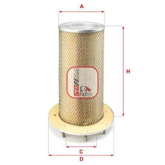 Filtre à air SOFIMA S 6350 A