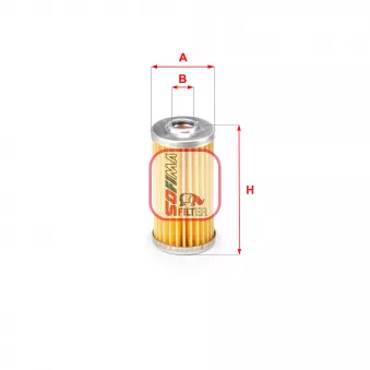 Filtre à carburant SOFIMA S 6672 N