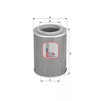 Filtre à huile SOFIMA S 6690 PO