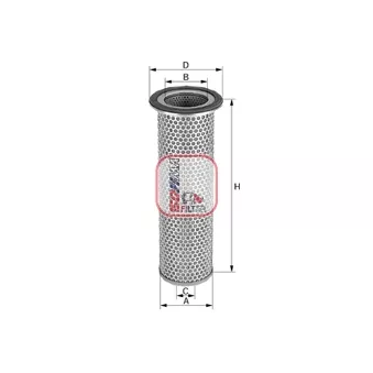 Filtre à air SOFIMA S 7016 A