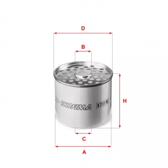 Filtre à carburant SOFIMA S 7111 NC
