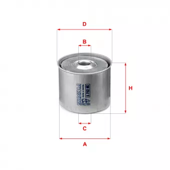 Filtre à carburant SOFIMA S 7112 NC