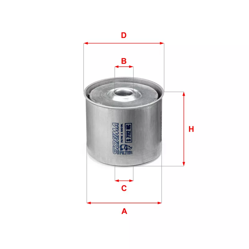 Filtre à carburant SOFIMA S 7112 NC