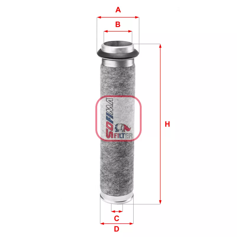 Filtre à air SOFIMA S 7166 A