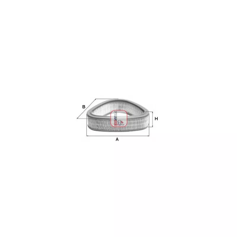 Filtre à air SOFIMA S 7174 A