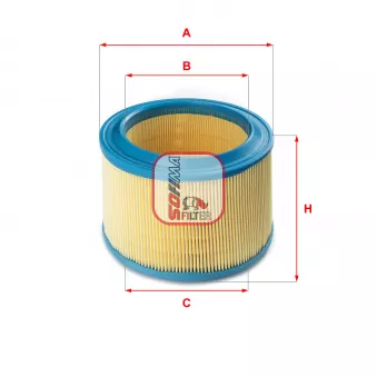 Filtre à air SOFIMA S 7239 A