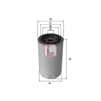 Filtre à huile SOFIMA S 7330 R