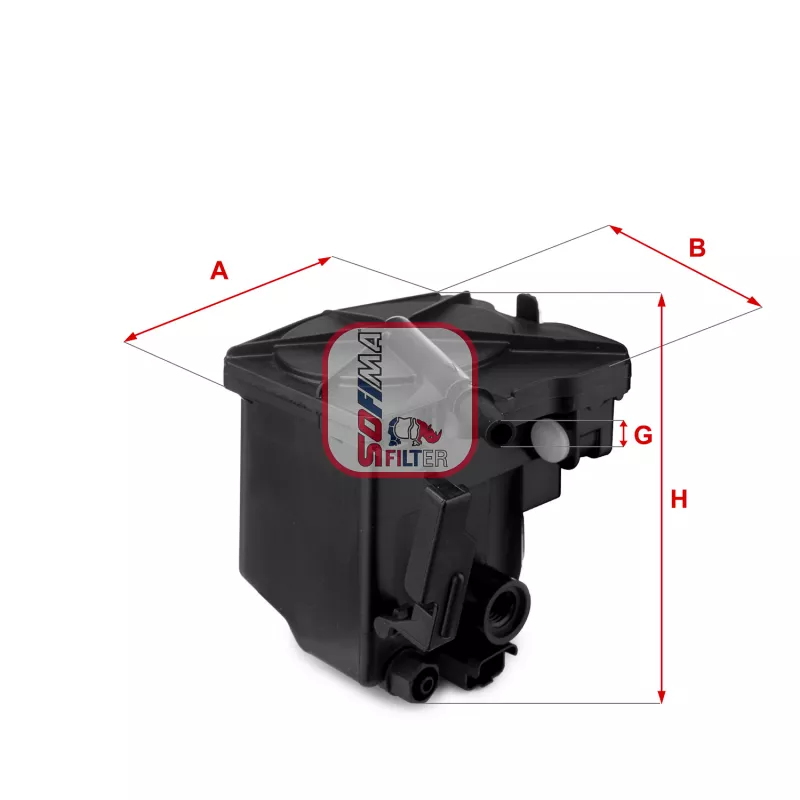 Filtre à carburant SOFIMA S 7420 NR