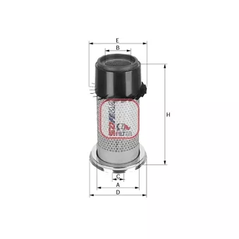 Filtre à air SOFIMA S 7455 A