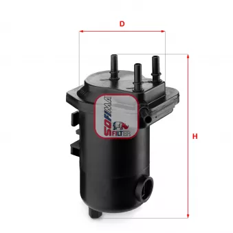 Filtre à carburant SOFIMA S 7520 NR