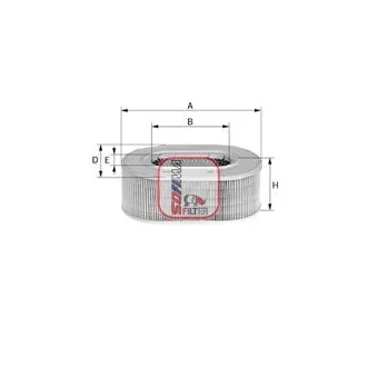 Filtre à air SOFIMA S 7580 A