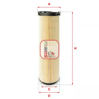 Filtre à air SOFIMA S 7585 A