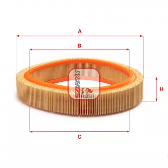 Filtre à air SOFIMA S 7660 A