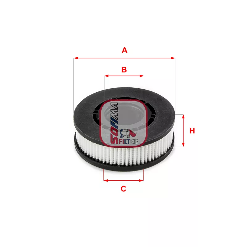 Filtre, ventilation du carter-moteur SOFIMA S 7689 A