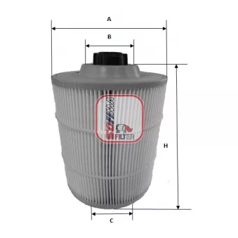 Filtre à air SOFIMA S 7A00 A