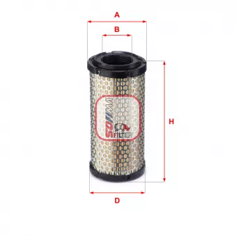 Filtre à air SOFIMA S 7A05 A