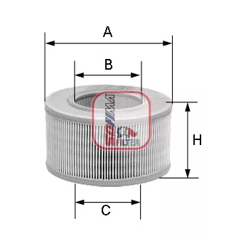 Filtre à air SOFIMA S 8160 A