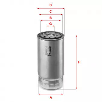 Filtre à carburant SOFIMA S 8210 NR