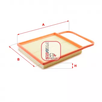 Filtre à air SOFIMA S 8802 A