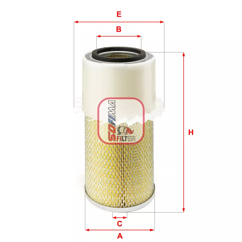 Filtre à air SOFIMA S 8950 A