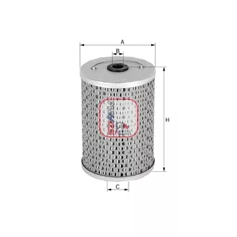 Filtre à huile SOFIMA S 9080 PO