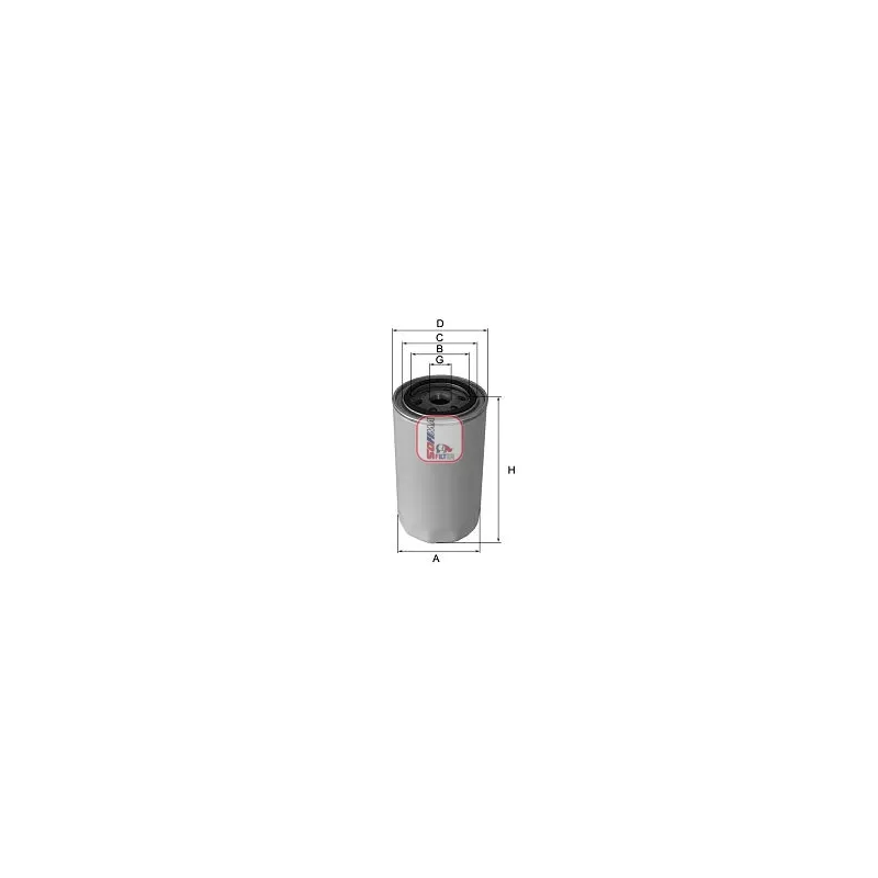Filtre à huile SOFIMA S 9220 R