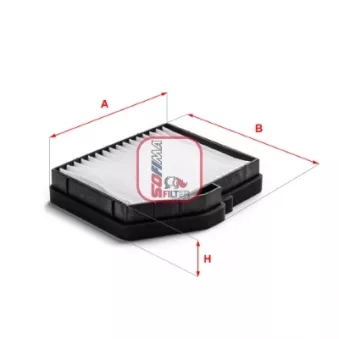 Filtre, air de l'habitacle SOFIMA S3407C