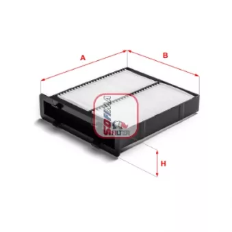 Filtre, air de l'habitacle SOFIMA S3426C