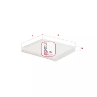 Filtre, air de l'habitacle SOFIMA S3524C