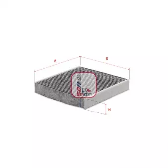 Filtre, air de l'habitacle SOFIMA S4429CA