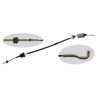Tirette à câble, commande d'embrayage FEBI BILSTEIN 04207