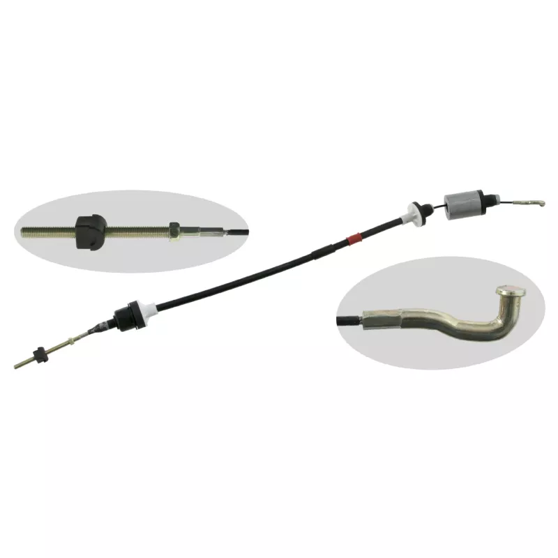 Tirette à câble, commande d'embrayage FEBI BILSTEIN 04207