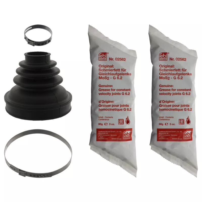 Jeu de joints-soufflets, arbre de commande FEBI BILSTEIN 100209