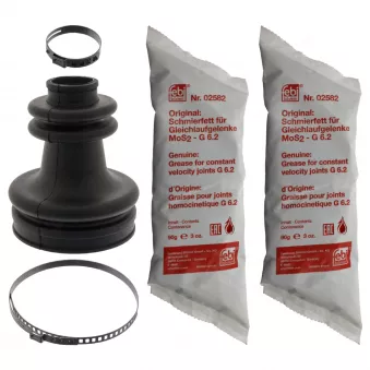 Jeu de joints-soufflets, arbre de commande avant droit FEBI BILSTEIN 100414
