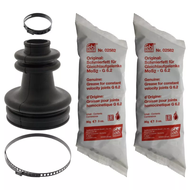 Jeu de joints-soufflets, arbre de commande avant droit FEBI BILSTEIN 100414