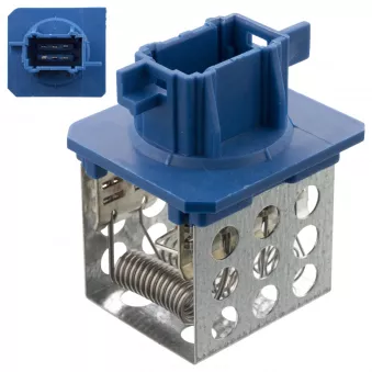 Résistance, pulseur d'air habitacle FEBI BILSTEIN 102385